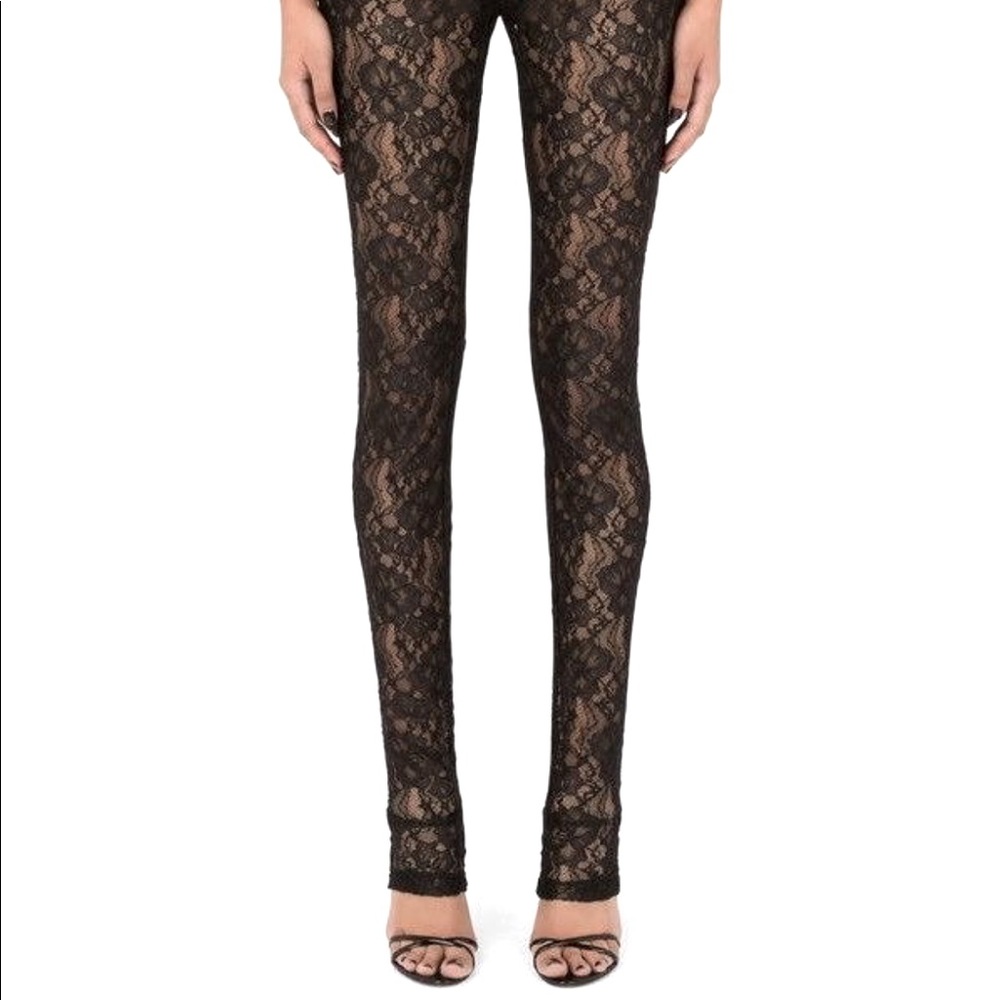 American Eagle Sheer Lace Leggings